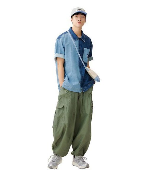 FRIZMWORKS(フリズムワークス)の「NYLON CARGO BALLOON PANTS _ OLIVE(その他パンツ・メンズ・その他・MEDIUM/LARGE/X-LARGE/SMALL)」の13枚目の写真