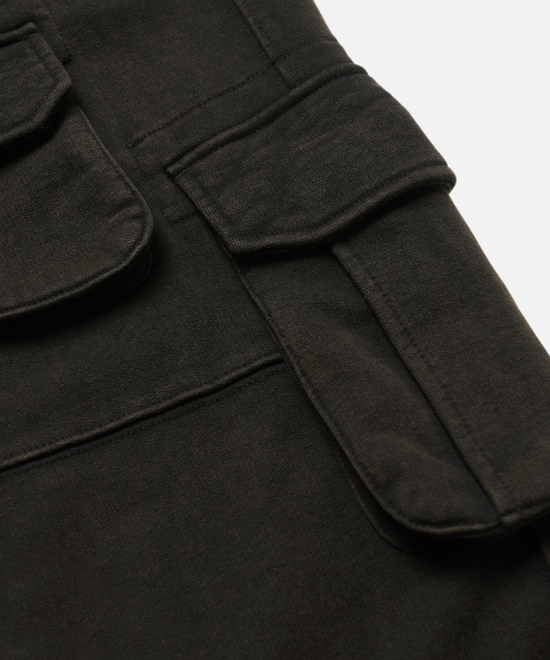 FRIZMWORKS(フリズムワークス)の「FRENCH PARATROOPER SWEAT PANTS _ BLACK BROWN(スウェットパンツ・メンズ・その他・SMALL/MEDIUM/LARGE/X-LARGE)」の6枚目の写真