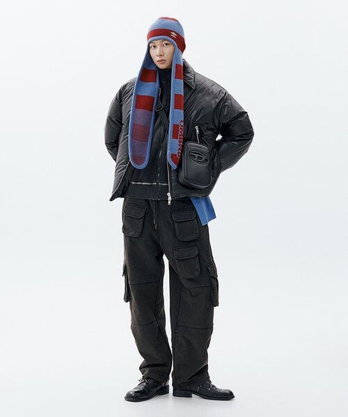 FRIZMWORKS(フリズムワークス)の「FRENCH PARATROOPER SWEAT PANTS _ BLACK BROWN(スウェットパンツ・メンズ・その他・SMALL/MEDIUM/LARGE/X-LARGE)」の9枚目の写真