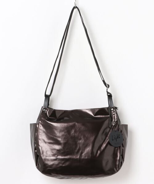 Jack Gomme(ジャックゴム)の「【JACK GOMME】ショルダーバッグ メッセンジャー MAEL(ショルダーバッグ・レディース・ブラック/シルバー/モカ/アイボリー/オリーブ/インディゴブルー/ワインレッド・FREE)」の10枚目の写真