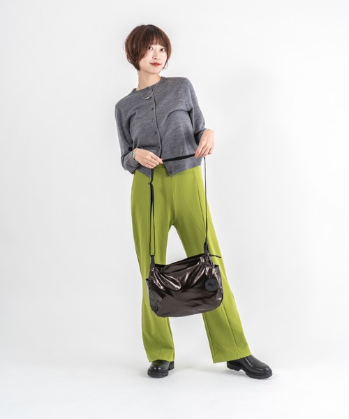 Jack Gomme(ジャックゴム)の「【JACK GOMME】ショルダーバッグ メッセンジャー MAEL(ショルダーバッグ・レディース・ブラック/シルバー/モカ/アイボリー/オリーブ/インディゴブルー/ワインレッド/ゴールド/ライトブルー/カーキ・FREE)」の20枚目の写真