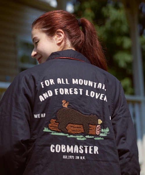 COBMASTER(コブマスター)の「COBMASTER/コブマスター オックス × ナイロンリップ Rev.ジャケット(ブルゾン・メンズ・ブラック/ネイビー/マスタード・MEDIUM/LARGE/X-LARGE)」の7枚目の写真