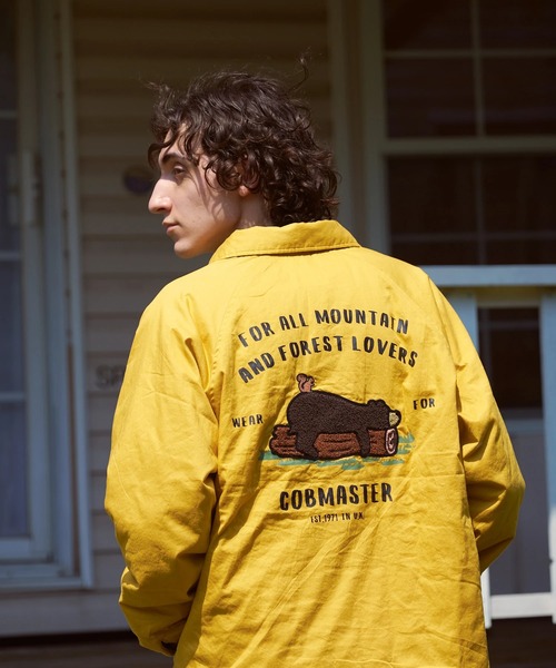 COBMASTER(コブマスター)の「COBMASTER/コブマスター オックス × ナイロンリップ Rev.ジャケット(ブルゾン・メンズ・ブラック/ネイビー/マスタード・MEDIUM/LARGE/X-LARGE)」の17枚目の写真