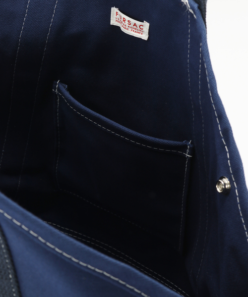 EDIFICE（エディフィス）の「fursac (フルサック) Navy tote bag（クラッチバッグ・メンズ・ネイビー・FREE）」の6枚目の写真