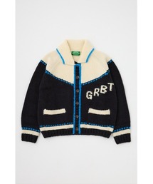 GREEN BUTTER（グリーンバター）の「Elbow Jacquard Cowichan カーディガン（カーディガン/ボレロ）」