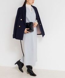 NOLLEY'S（ノーリーズ）の「ウォッシャブルフラノ風ジャンパーワンピース（ワンピース）」