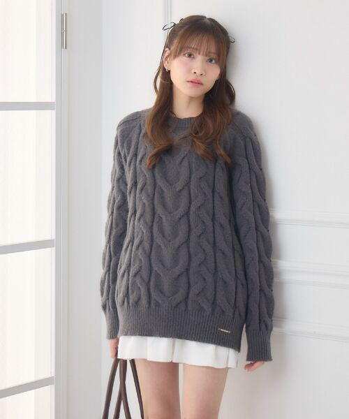 セール】BIGケーブルNTPO（ニット/セーター）｜ems excite（エムズ