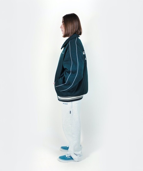 Kinetics（キネティクス）の「APPLEBUM Collared Melton Stadium Jacket（アップルバム カラード メルトン スタジアム ジャケット）（スタジャン・メンズ・ネイビー/グリーン・LARGE/MEDIUM/X-LARGE）」の22枚目の写真