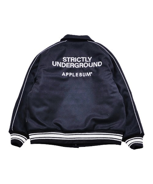 Kinetics（キネティクス）の「APPLEBUM Collared Melton Stadium Jacket（アップルバム カラード メルトン スタジアム ジャケット）（スタジャン・メンズ・ネイビー/グリーン・LARGE/MEDIUM/X-LARGE）」の15枚目の写真