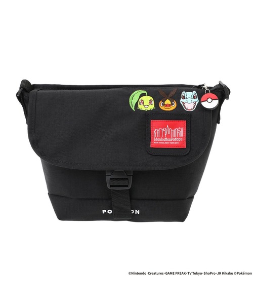 Manhattan Portage（マンハッタンポーテージ）の「Manhattan Portage/マンハッタンポーテージ ショルダーバック "ポケモン" NYLON MESSENGER BAG (XXS) FZP Pokemon 25 ZA MP1603FZPPKMNZA（ショルダーバッグ・メンズ・ブラック×レッド・FREE）」の19枚目の写真