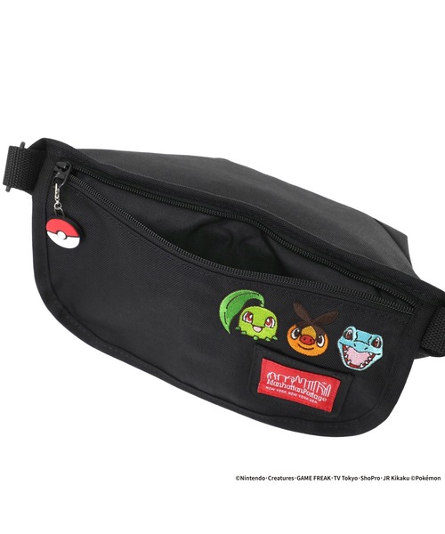 Manhattan Portage（マンハッタンポーテージ）の「Manhattan Portage/マンハッタンポーテージ ショルダーバック "ポケモン" NYLON MESSENGER BAG (XXS) FZP Pokemon 25 ZA MP1603FZPPKMNZA（ショルダーバッグ・メンズ・ブラック×レッド・FREE）」の15枚目の写真