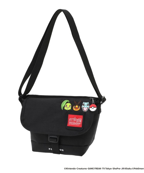 Manhattan Portage（マンハッタンポーテージ）の「Manhattan Portage/マンハッタンポーテージ ショルダーバック "ポケモン" NYLON MESSENGER BAG (XXS) FZP Pokemon 25 ZA MP1603FZPPKMNZA（ショルダーバッグ・メンズ・ブラック×レッド・FREE）」の20枚目の写真