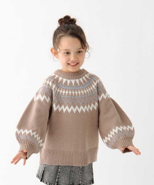 セール】2wayノルディックニット/T/603720（カーディガン/ボレロ