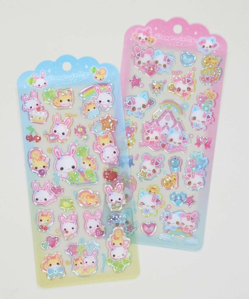 nini toys/ニニトイズ】平成女児/ぷくぷくドロップジェリーシール