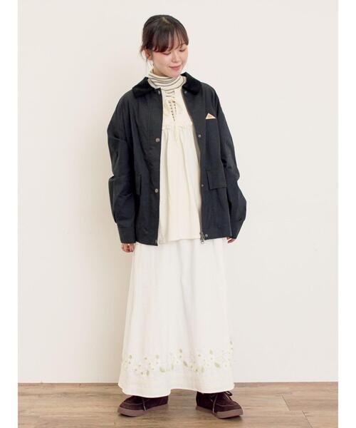 Samansa Mos2（サマンサ モスモス）の「ボアスニーカーブーツ（ブーツ・レディース・ダークブラウン/キャメル・L/S/XL/M）」の6枚目の写真