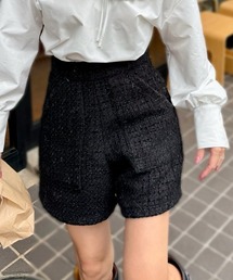 ツイードショートパンツ【低身長・小柄女性向け】