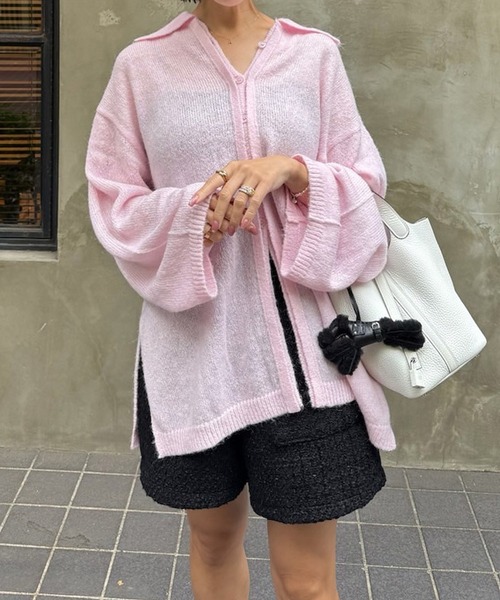 ST.ROONEY(セントルーニー)の「ツイードショートパンツ【低身長・小柄女性向け】(その他パンツ・レディース・ブラック・XS)」の4枚目の写真