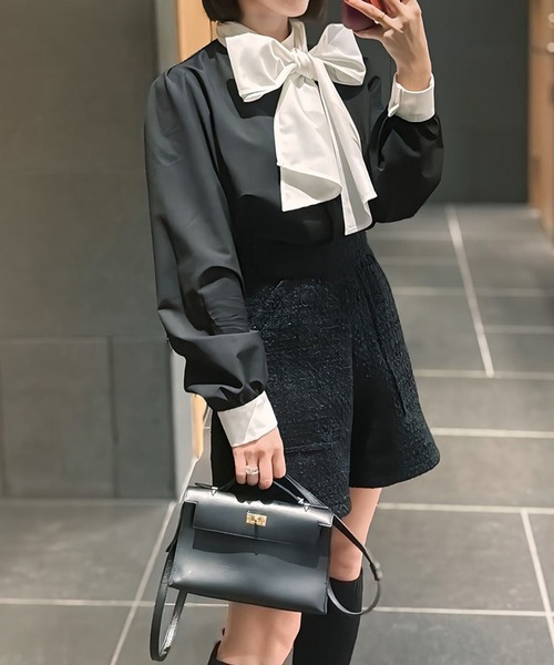 ST.ROONEY(セントルーニー)の「ツイードショートパンツ【低身長・小柄女性向け】(その他パンツ・レディース・ブラック・XS)」の9枚目の写真