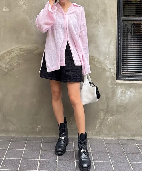 ST.ROONEY(セントルーニー)の「ツイードショートパンツ【低身長・小柄女性向け】(その他パンツ・レディース・ブラック・XS)」の12枚目の写真