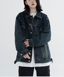 urge：（アージコロン ）の「【URGE：】デニムジャケット（テーラードジャケット）」