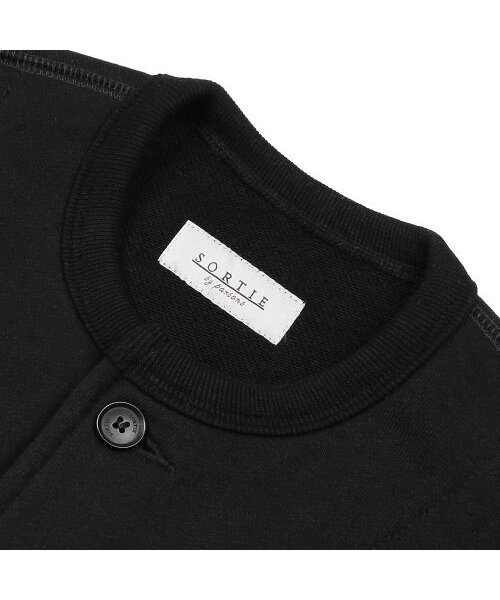 sortie(ソルティ)の「3N605 Sweat Jacket (Black)(その他アウター・メンズ・その他・LARGE/MEDIUM/X-LARGE)」の4枚目の写真