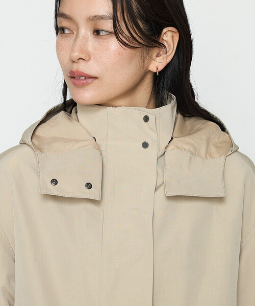 K.T KIYOKO TAKASE（キヨコタカセ）の「〔 TALLサイズ 〕 【2WAY】コットンナイロングログラン アノラックブルゾン（ブルゾン・レディース・ホワイト/ベージュ・15号/13号）」の11枚目の写真