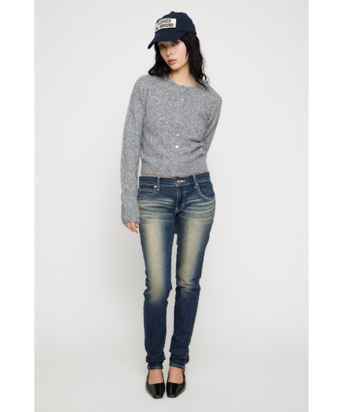 CLASSIC LOW WAIST SKINNY デニム（デニムパンツ）｜LAGUA GEM