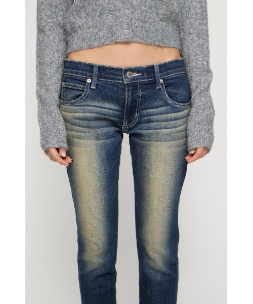 CLASSIC LOW WAIST SKINNY デニム（デニムパンツ）｜LAGUA GEM