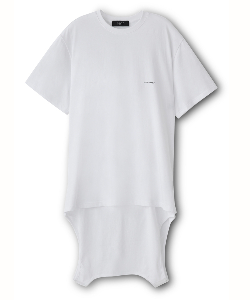 HYII（ハイトゥ）の「ユニセックス ハイブリッドツーウェイTシャツ [ホワイト]（Tシャツ/カットソー・メンズ・その他・SMALL/MEDIUM/LARGE）」の3枚目の写真