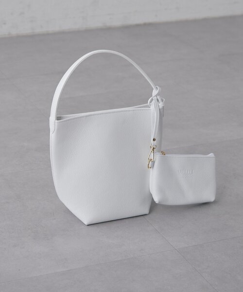 Lui's(ルイス)の「MILLELA FIRENZE / ワンハンドルバッグS(ハンドバッグ・レディース・ブラック/ホワイト/シルバー・FREE)」の17枚目の写真