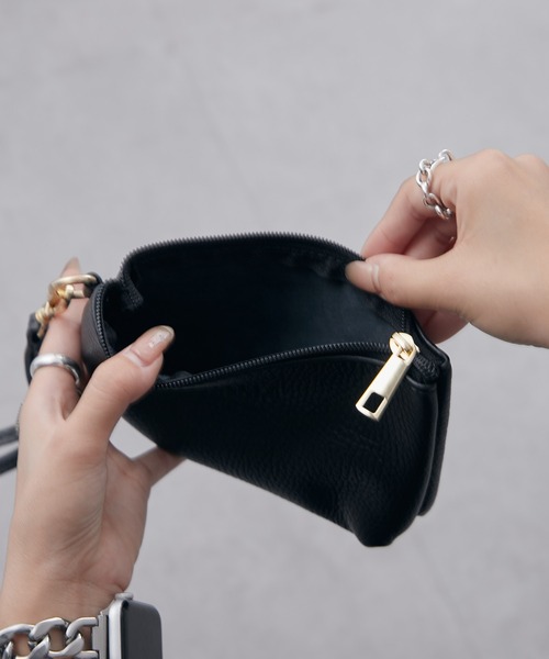 Lui's(ルイス)の「MILLELA FIRENZE / ワンハンドルバッグS(ハンドバッグ・レディース・ブラック/ホワイト/シルバー・FREE)」の15枚目の写真