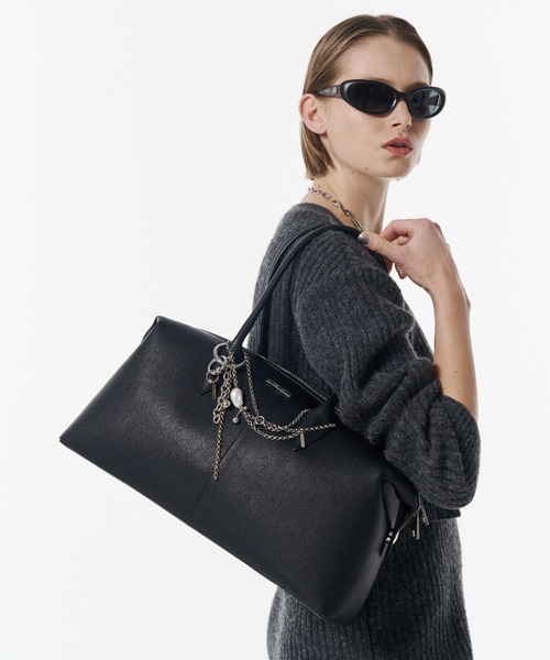 JOSE MOON（ジョゼムーン）の「BOSTON BAG/ボストンバッグ（ボストンバッグ・レディース・ブラック/ブラウン・FREE）」の7枚目の写真