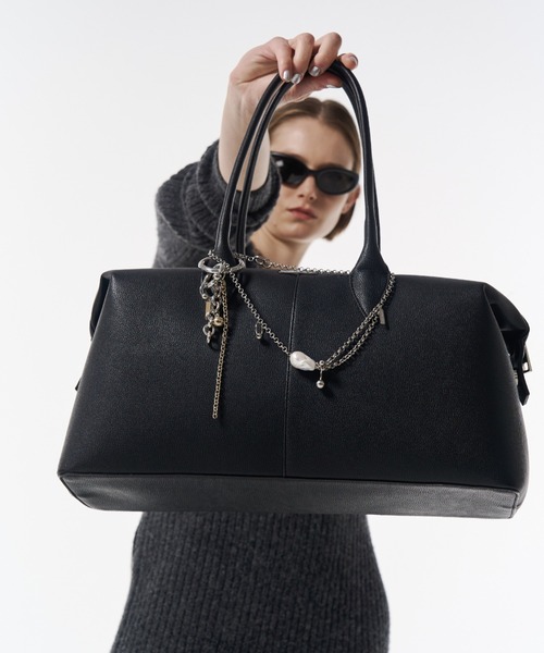 JOSE MOON（ジョゼムーン）の「BOSTON BAG/ボストンバッグ（ボストンバッグ・レディース・ブラック/ブラウン・FREE）」の8枚目の写真