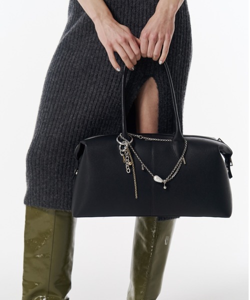 JOSE MOON（ジョゼムーン）の「BOSTON BAG/ボストンバッグ（ボストンバッグ・レディース・ブラック/ブラウン・FREE）」の4枚目の写真