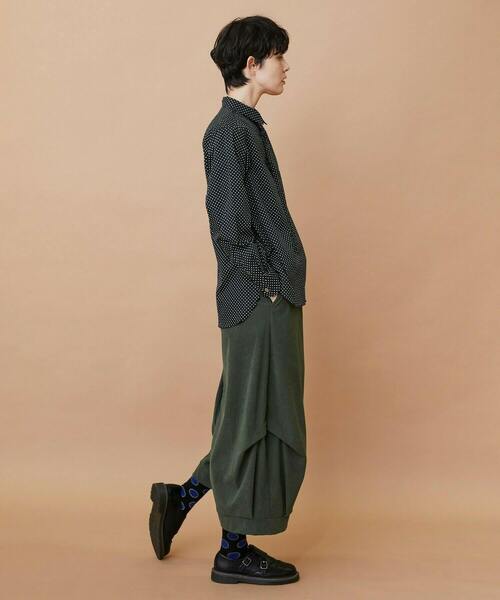 FRAPBOIS（フラボア）の「ニュースカラシャツ（シャツ/ブラウス・レディース・ブラック/ホワイト・1/2）」の19枚目の写真