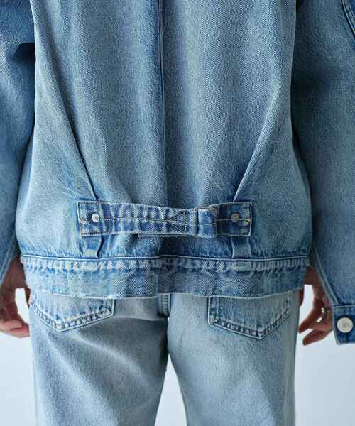 NEEDBY heritage(ニードバイヘリテージ)の「NEEDBY vintage|FUJI(デニムジャケット・レディース・サックスブルー・00)」の8枚目の写真