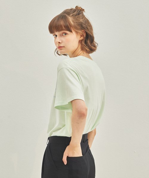 manavis7(マナビスセブン)の「Graphics T-Shirt Mint(Tシャツ/カットソー・レディース・ミント・FREE)」の3枚目の写真