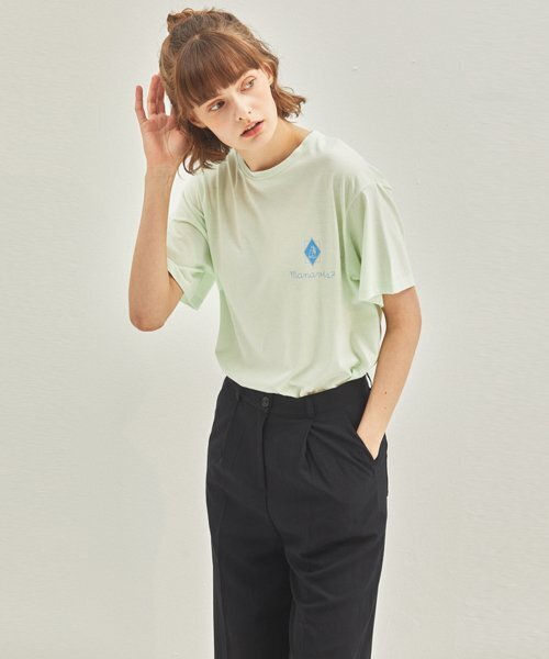 manavis7(マナビスセブン)の「Graphics T-Shirt Mint(Tシャツ/カットソー・レディース・ミント・FREE)」の5枚目の写真