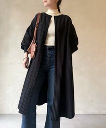 BEARDSLEY | 袖口ニットシャツワンピース(ワンピース)