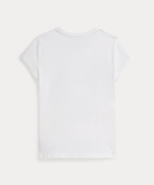 POLO RALPH LAUREN CHILDRENSWEAR（ポロ ラルフ ローレン チルドレンズウェア）の「Polo ベア コットン ジャージー Tシャツ（Tシャツ/カットソー・キッズ・ホワイト・M/XL/L/S）」の2枚目の写真