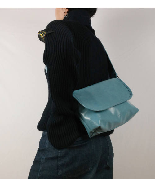 meetmetmeet（ミートメットミート）の「moss blue（メッセンジャーバッグ・メンズ・その他・FREE）」の3枚目の写真