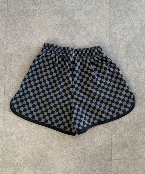 pyornim（ピョルニム）の「チェッカー柄 パイピングルームショーツ パジャマ　ショート（その他パンツ・レディース・ホワイト/ブラック・M/L）」の17枚目の写真