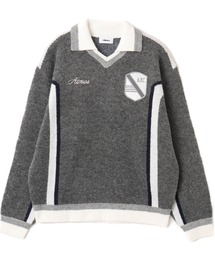 atmos（アトモス）の「atmos Knit Soccer Polo Shirt / アトモス ニット サッカー ポロシャツ（ニット/セーター）」