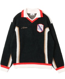 atmos Knit Soccer Polo Shirt / アトモス ニット サッカー ポロシャツ