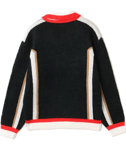 atmos(アトモス)の「atmos Knit Soccer Polo Shirt / アトモス ニット サッカー ポロシャツ(ニット/セーター・メンズ・ブラウン/グリーン/グレー・M/XXL/XL/L)」の15枚目の写真