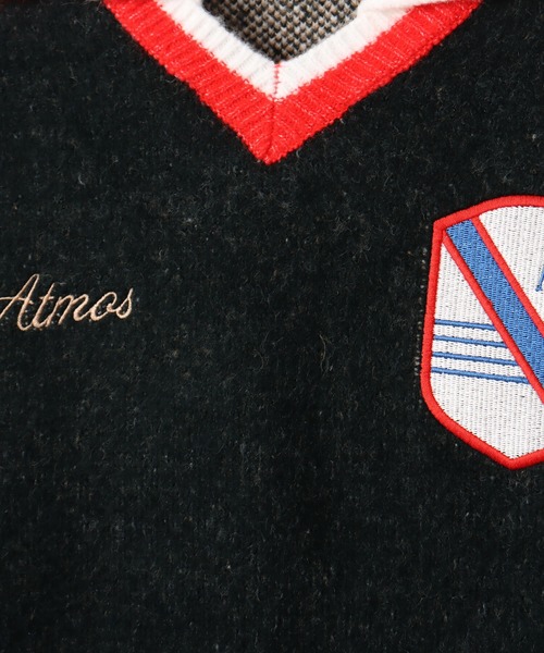 atmos(アトモス)の「atmos Knit Soccer Polo Shirt / アトモス ニット サッカー ポロシャツ(ニット/セーター・メンズ・ブラウン/グリーン/グレー・M/XXL/XL/L)」の13枚目の写真