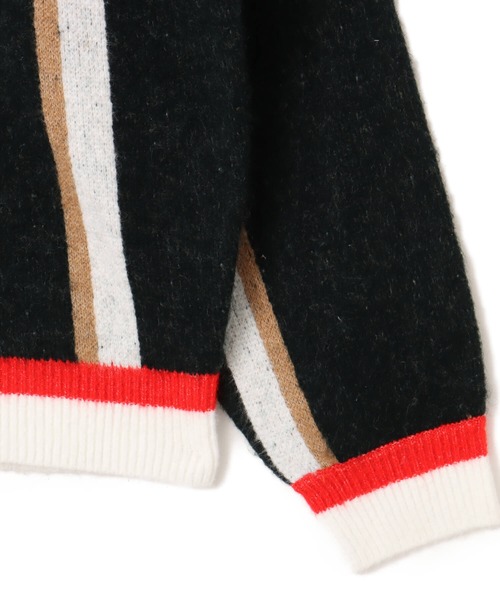 atmos(アトモス)の「atmos Knit Soccer Polo Shirt / アトモス ニット サッカー ポロシャツ(ニット/セーター・メンズ・ブラウン/グリーン/グレー・M/XXL/XL/L)」の14枚目の写真