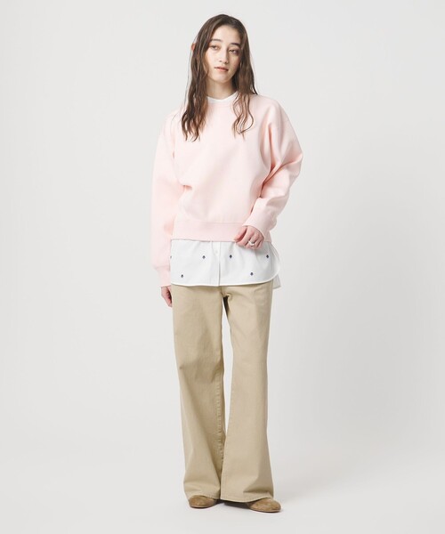 UNITED ARROWS(ユナイテッドアローズ)の「ルーズ ストレート デニムパンツ(デニムパンツ・レディース・ライトブルー/ホワイト/ベージュ/ブラック・36/34/38)」の7枚目の写真