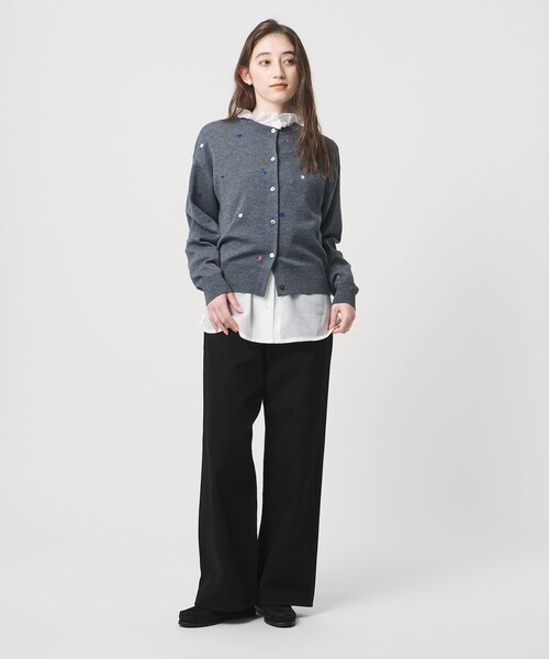 UNITED ARROWS(ユナイテッドアローズ)の「ルーズ ストレート デニムパンツ(デニムパンツ・レディース・ライトブルー/ホワイト/ベージュ/ブラック・36/34/38)」の14枚目の写真