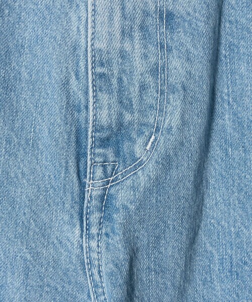 UNITED ARROWS（ユナイテッドアローズ）の「ルーズ ストレート デニムパンツ（デニムパンツ・レディース・ライトブルー/ベージュ/ホワイト/ブラック・38/34/36）」の11枚目の写真